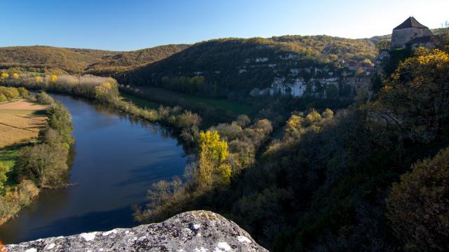 Un automne en vallée du Lot à Calvignac
