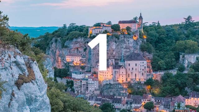 Rocamadour, jeu de Noël Facebook Terrou