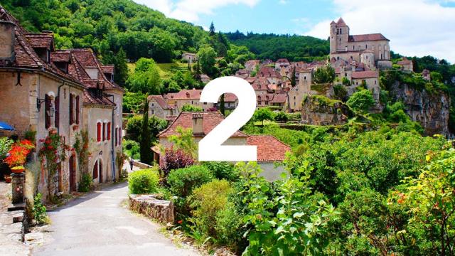 Saint Cirq Lapopie, jeu Facebook Terrou de Noël